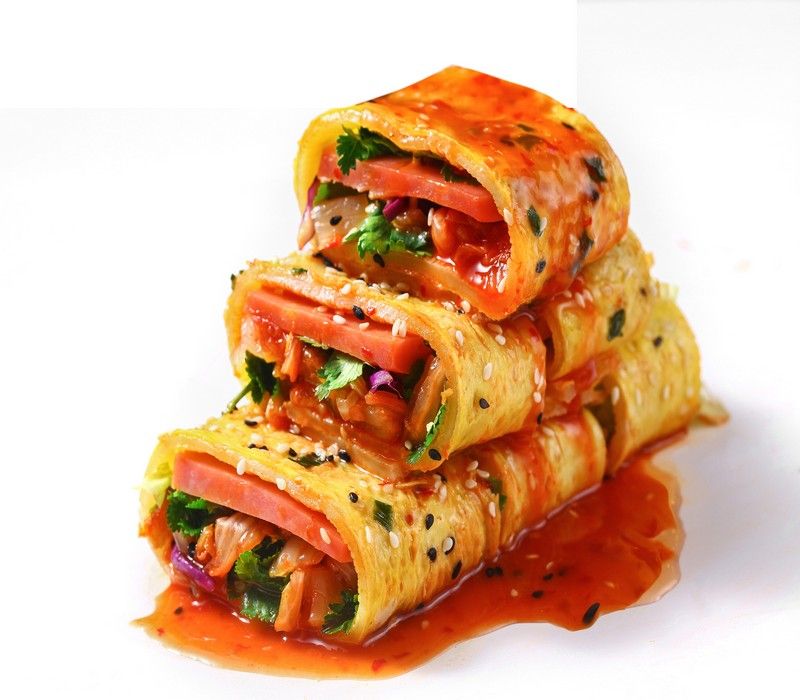 國民小吃“烤冷面”，每天吃都不膩~